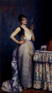 Preparing For The Ball Artwork by Auguste Toulmouche