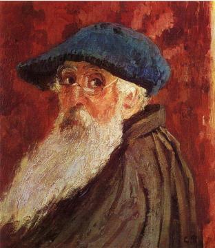 Self Portrait Artwork by Camille Pissarro