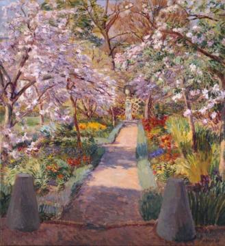 Garden Path In Spring Artwork by Duncan Grant