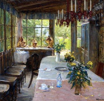 Swedish Boarding House Artwork by Bertha Wegmann