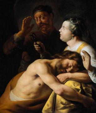 Samson And Delilah (simson En Delila) Artwork by Jan Lievens
