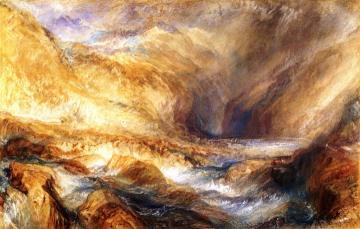The Pass At Faido, St. Gotthard Artwork by Joseph Mallord William Turner