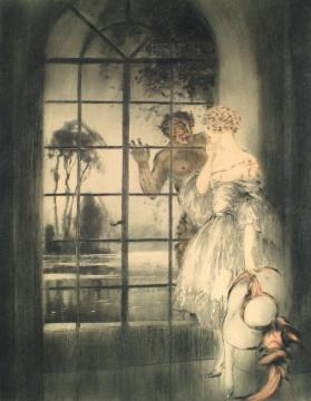 Temptation Artwork by Louis Icart