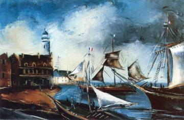 The Port Of Cassis Artwork by Maurice De Vlaminck