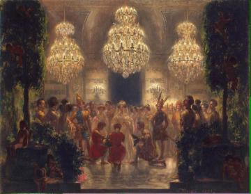 Presentation Of Rewards To The Participants Of The Festival Artwork by Adolph von Menzel