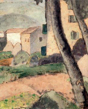 Placidez - Caseríos Vascos Artwork by Daniel Vazquez Diaz