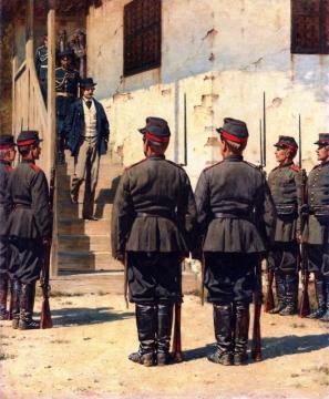 The Spy Artwork by Vasily Vasilevich Vereshchagin