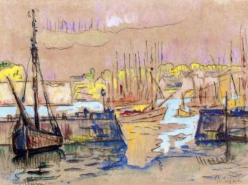 Concarneau Artwork by Paul Signac