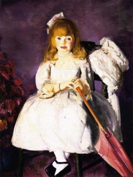 Anne with Her Parasol Artwork by George Wesley Bellows