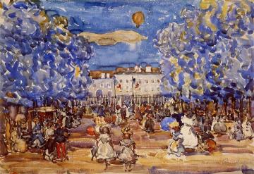 The Balloon Artwork by Maurice Prendergast