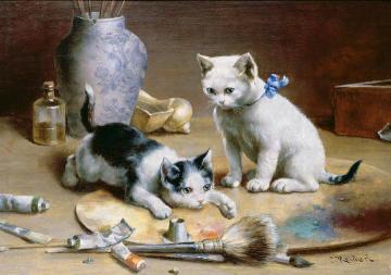 Studio Assistants Artwork by Carl Reichert