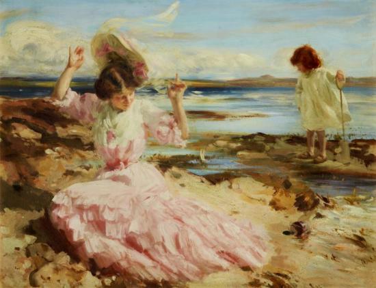 By Summer Seas Artwork by Charles Sims