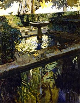 Generalife, Granada Artwork by Joaquin Sorolla y Bastida
