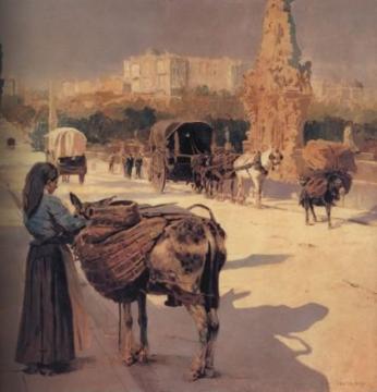 En La Ciudad Artwork by Enrique Martinez Cubells