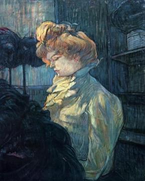 The Milliner Artwork by Henri de Toulouse-Lautrec