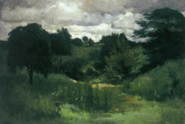 Dark Trees, Cincinnati Artwork by John Twachtman