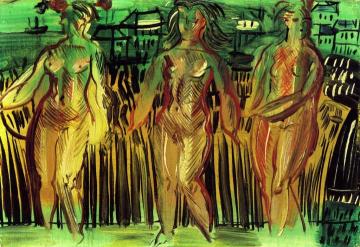 Study For 'tributaries Of The Seine' Artwork by Raoul Dufy