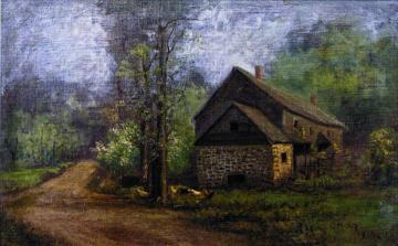 Foster's House at Alley Pond Artwork by Charles Henry Miller