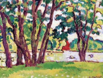 Bois De Boulogne Artwork by Louis Valtat