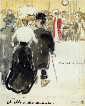 And She Has Lovers Artwork by Kees Van Dongen