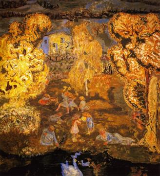 Early Spring In The Countryside Artwork by Pierre Bonnard