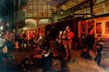 Farewell! Artwork by Robert Alexander Hillingford