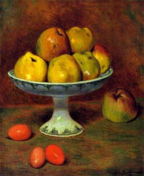 Apples And Red Eggs Artwork by Federico Zandomeneghi