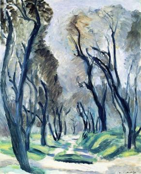 The Path of Olive Trees Artwork by Henri Matisse