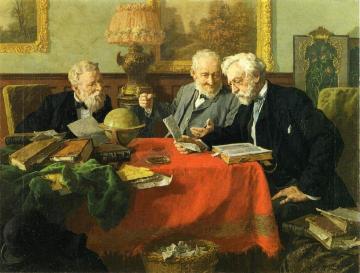 A Difficult Decision Artwork by Louis C. Moeller