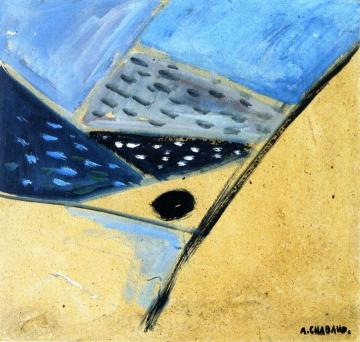 Landscape (abstract) Artwork by Auguste Chabaud