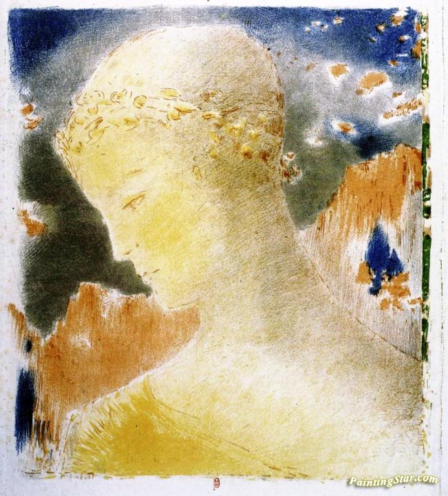 Beatrice Artwork by Odilon Redon