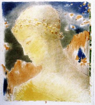Beatrice Artwork by Odilon Redon