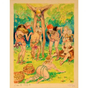 Erotic Whimsies Artwork by Louis Icart