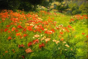 In Poppyland Artwork by John Ottis Adams