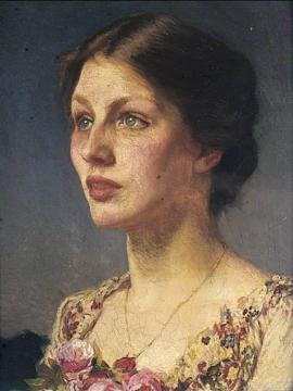 Lady Beatrice Artwork by Sir George Clausen