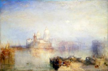 The Dogana and Santa Maria della Salute, Venice Artwork by Joseph Mallord William Turner