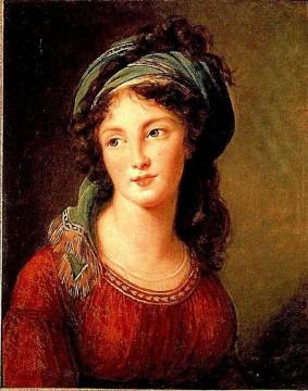 La duchesse de Guiche Artwork by Elisabeth Vigee Le Brun