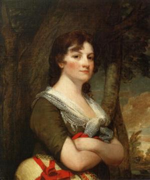 Elizabeth Parke Custis Law Artwork by Gilbert Stuart