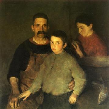 The Family Artwork by Charles W. Hawthorne