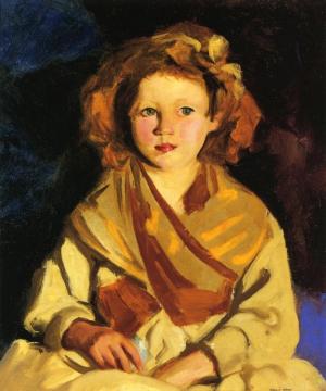 Sissy In Yellow Artwork by Robert Henri