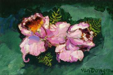 Orchids Artwork by Kees Van Dongen