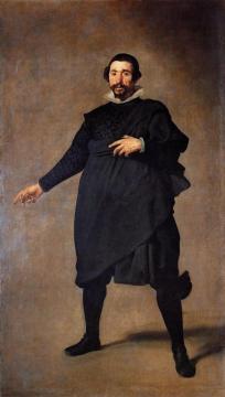 The Buffoon Pablo De Valladolid Artwork by Diego Velazquez