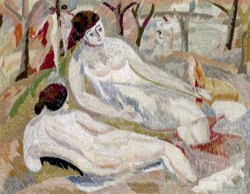 Autumn Afternoon Artwork by Alice Bailly