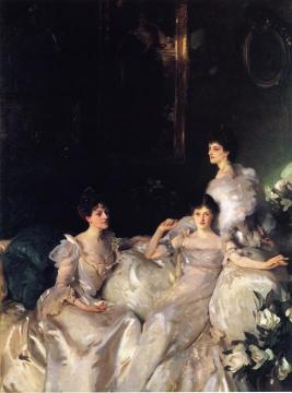 The Wyndham Sisters Artwork by John Singer Sargent