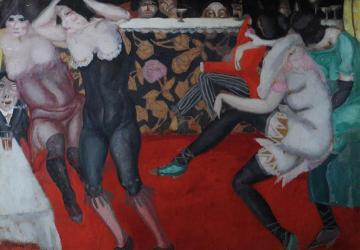 Cabaret Artwork by Boris Grigoriev