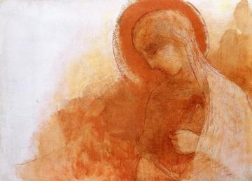 Virgin Artwork by Odilon Redon