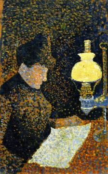 Woman Reading Artwork by Paul Signac