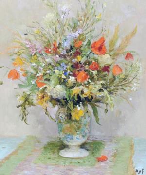 Wild Flowers Artwork by Marcel Dyf