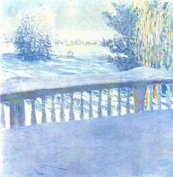 The Frost. Sunrise Artwork by Igor Grabar