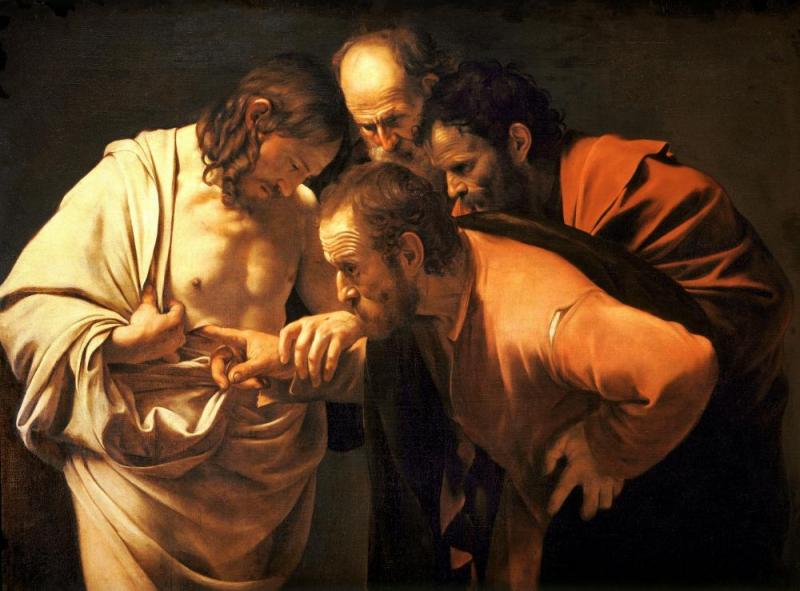 The Incredulity Of Saint Thomas Artwork by Caravaggio